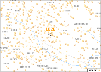 map of Loze