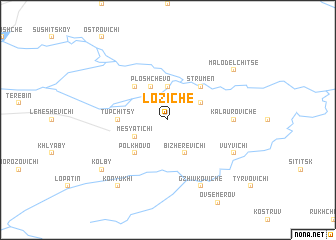 map of Loziche