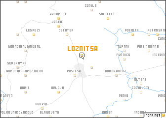 map of Loznitsa