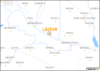 map of Lozova