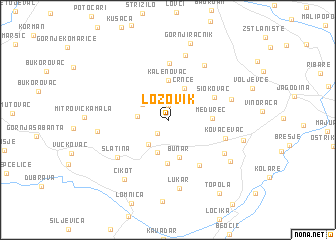 map of Lozovik