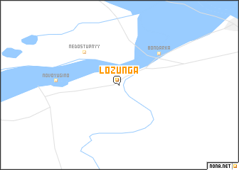 map of Lozunga