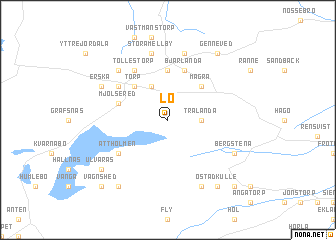 map of Lo