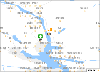 map of Lo