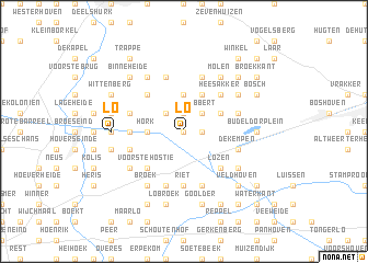 map of Lo