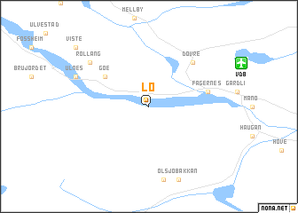 map of Lo