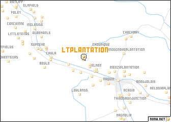 map of L T Plantation