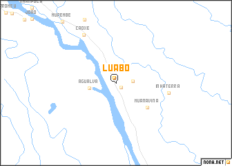 map of Luabo