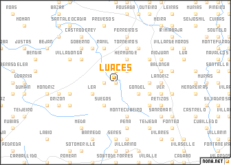 map of Luaces