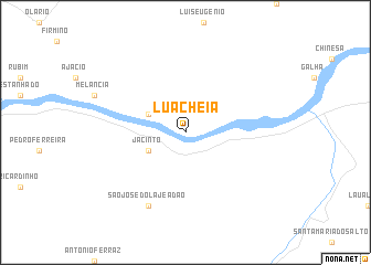 map of Lua Cheia