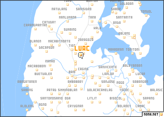 map of Luac