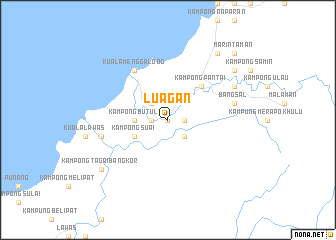 map of Luagan