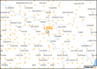 map of Lu-ag