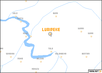 map of Lua-Ipeke