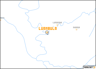 map of Luambula