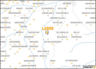 map of Luāna