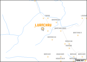 map of Luân Châu