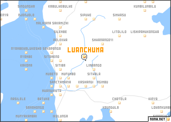 map of Luanchuma