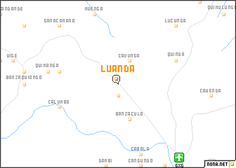 map of Luanda