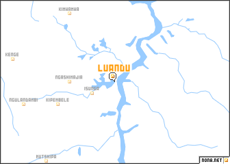 map of Luandu