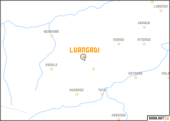map of Luangadi