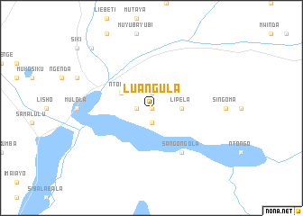 map of Luangula