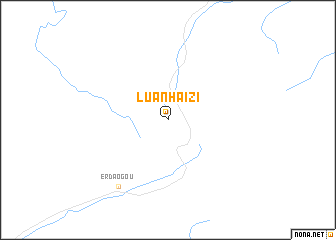 map of Luanhaizi