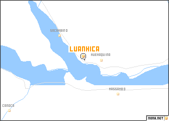 map of Luanhica