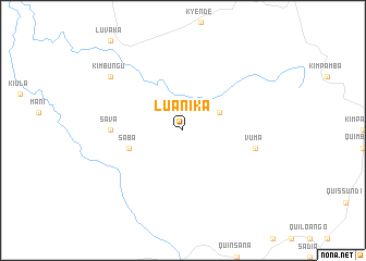 map of Luanika