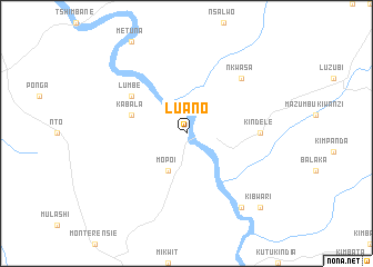 map of Luano