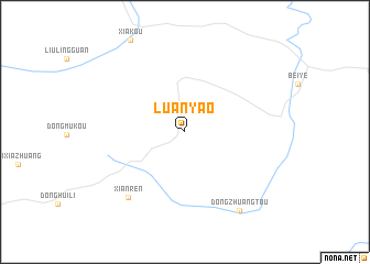 map of Luanyao
