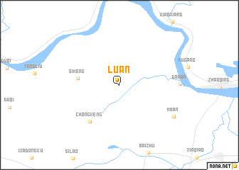 map of Lu\