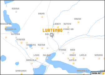map of Luatembo