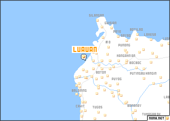 map of Luauan