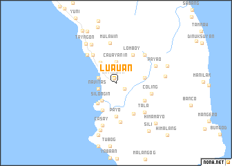 map of Luauan