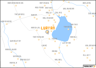 map of Luayan