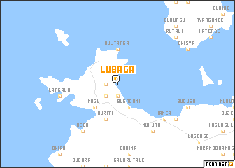 map of Lubaga