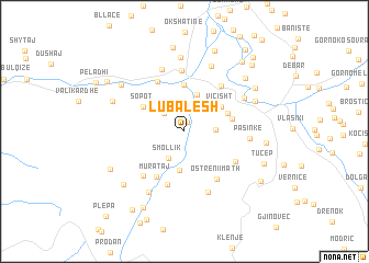 map of Lubalesh