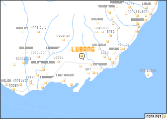 map of Lubang