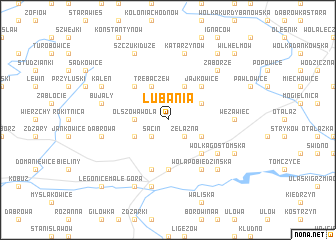 map of Lubania