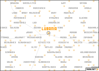 map of Lubania