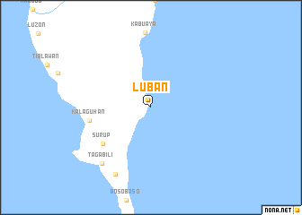 map of Luban