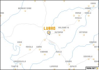 map of Lubao