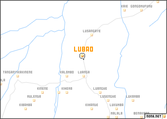 map of Lubao