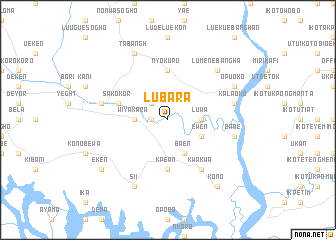 map of Lubara