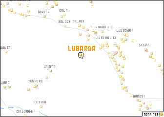 map of Lubarda