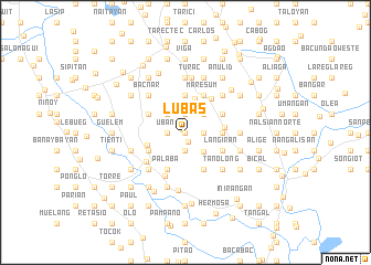 map of Lubas