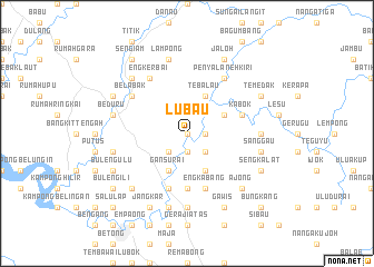 map of Lubau