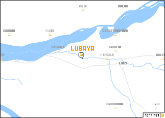 map of Lubaya