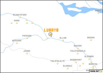 map of Lubayb